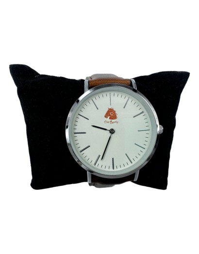 Reloj ultrafino plateado...