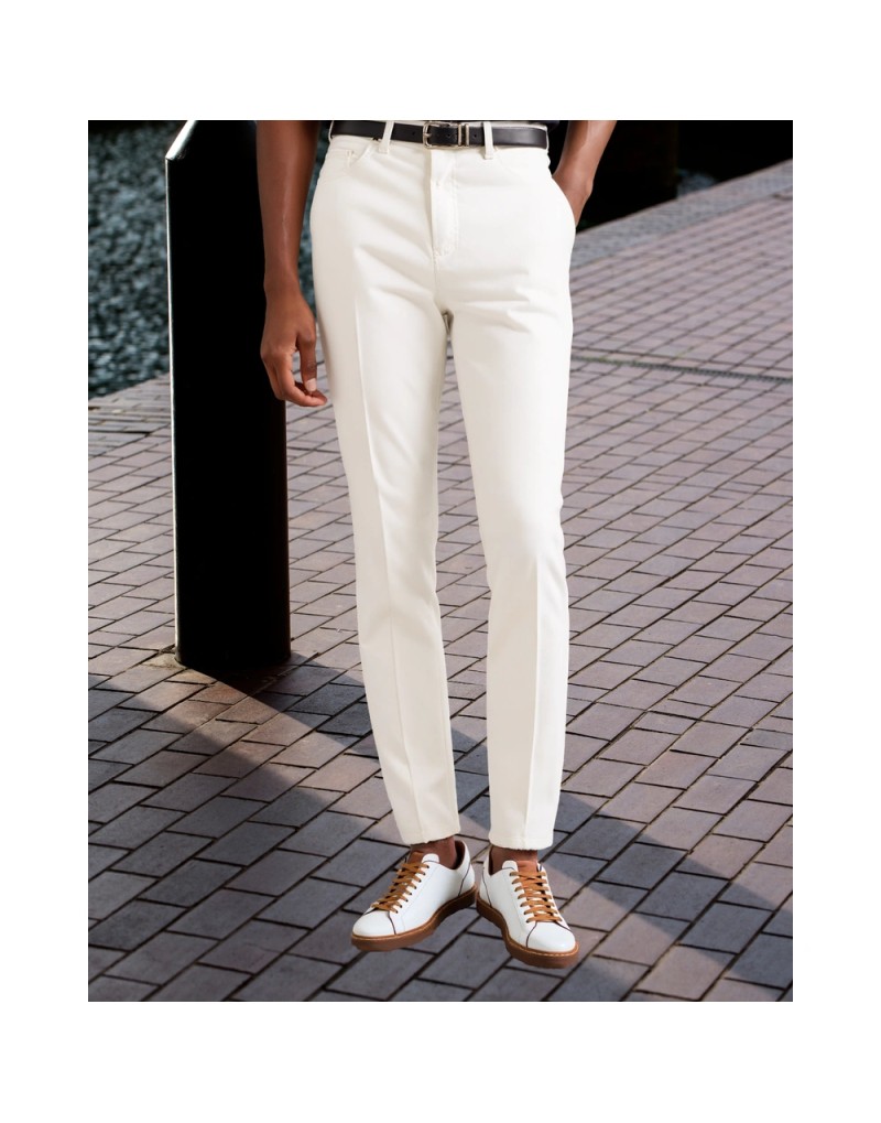 Zapatillas Piel Everluxe Classic Old Rowley - vista puesto en el modelo