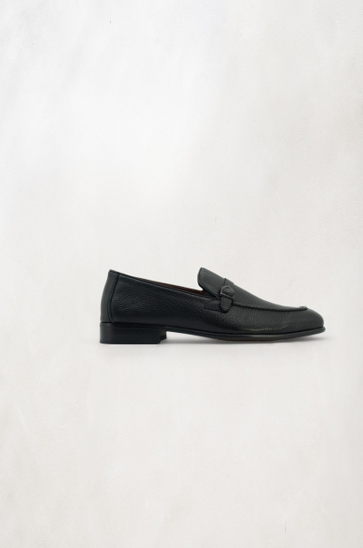 zapatos piel hombre una hebilla Old Rolwey - vista lateral