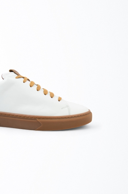 Zapatillas Piel Everluxe Classic Old Rowley - vista lateral cerca