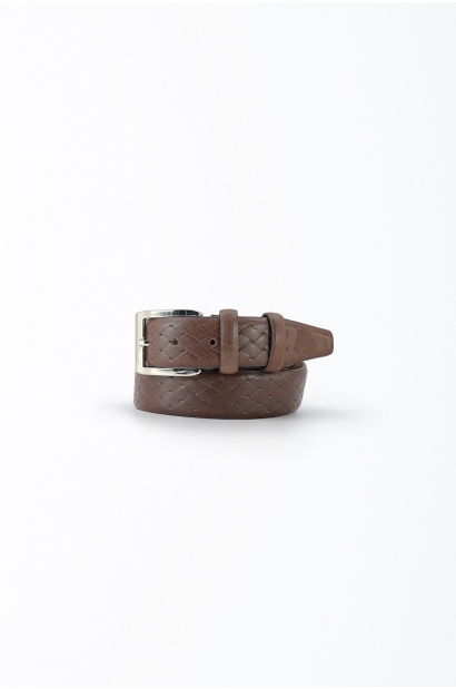 cinturón natural leather