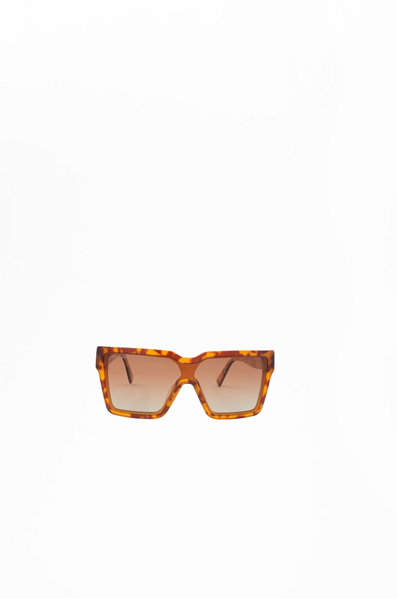 Gafas de Sol Carey amplias Polarizadas unisex Old Rowley - vista frontal