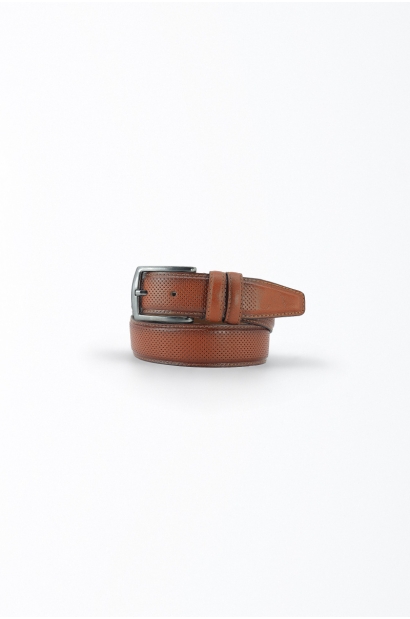 cinturón natural leather