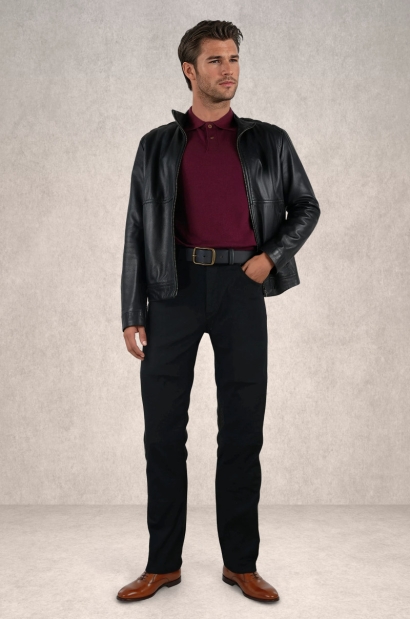 Pantalón Largo Negro - Old...