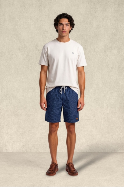 Men’s navy blue swim shorts...