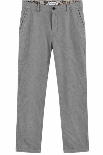 Pantalón de hombre rayas regular fit Old Rowley - vista frontal