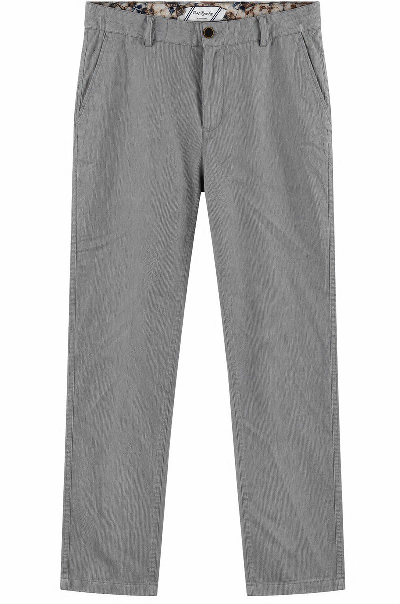 Pantalón de hombre rayas regular fit Old Rowley - vista frontal