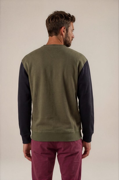 Sudadera con logo circular 3D | OldRowley.com