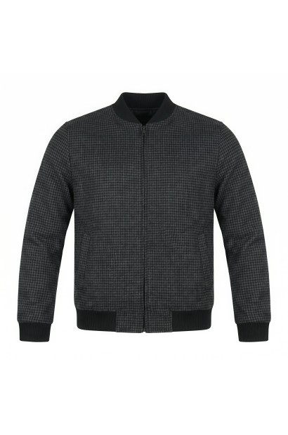 Chaqueta Bomber de Hombre con Pata de Gallo OR