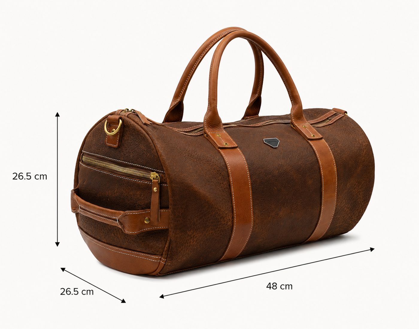 bolso-marron-weekender/medidas