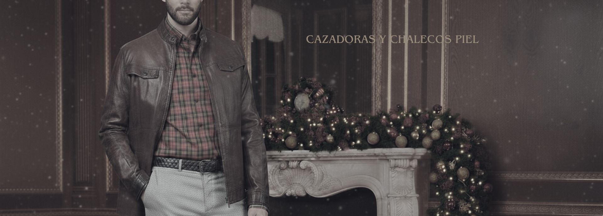 cazadoras y chalecos piel Hombre