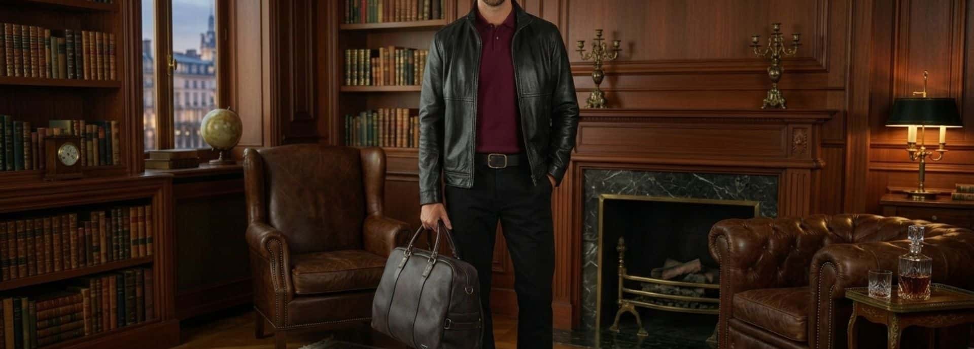 cazadoras y chalecos piel Hombre