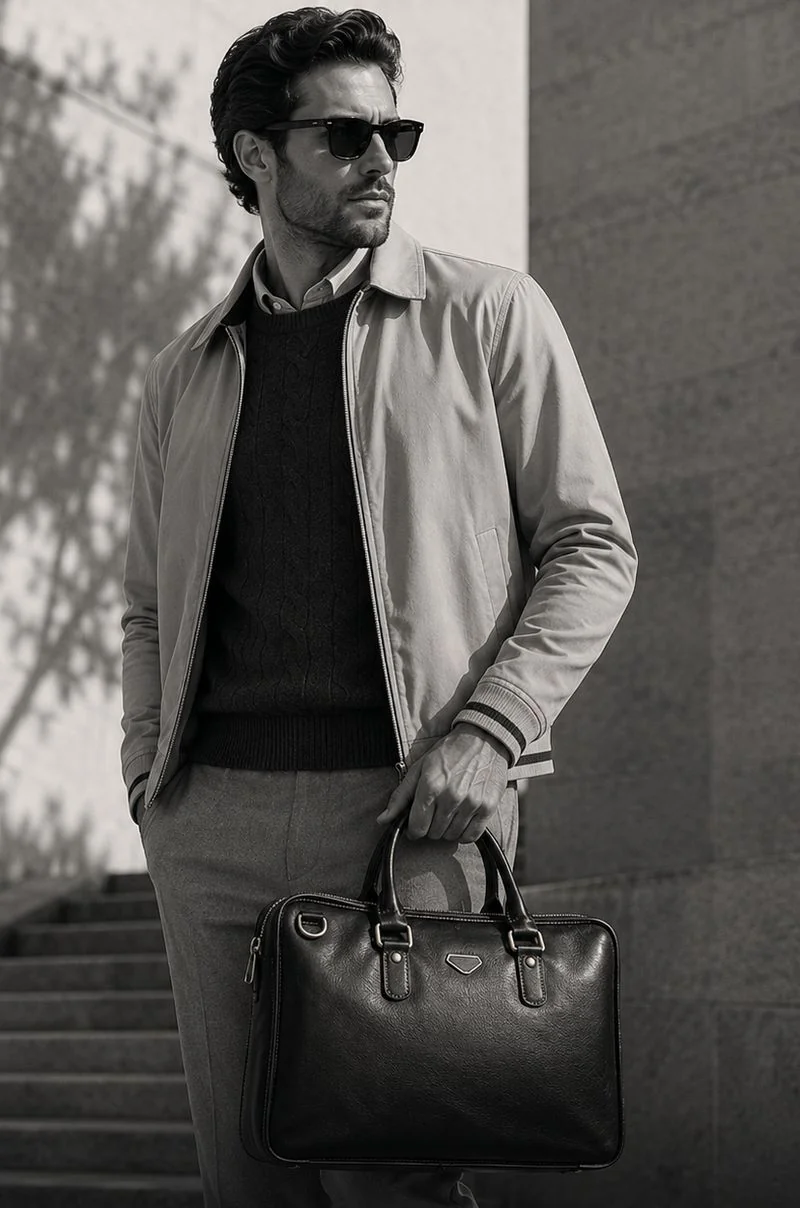 Maletines y bolsos de piel Old Rowley